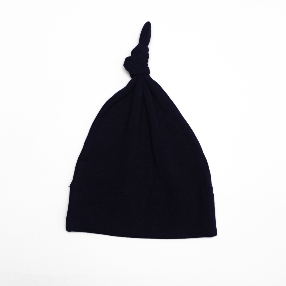 Knotted Cap in Midnight